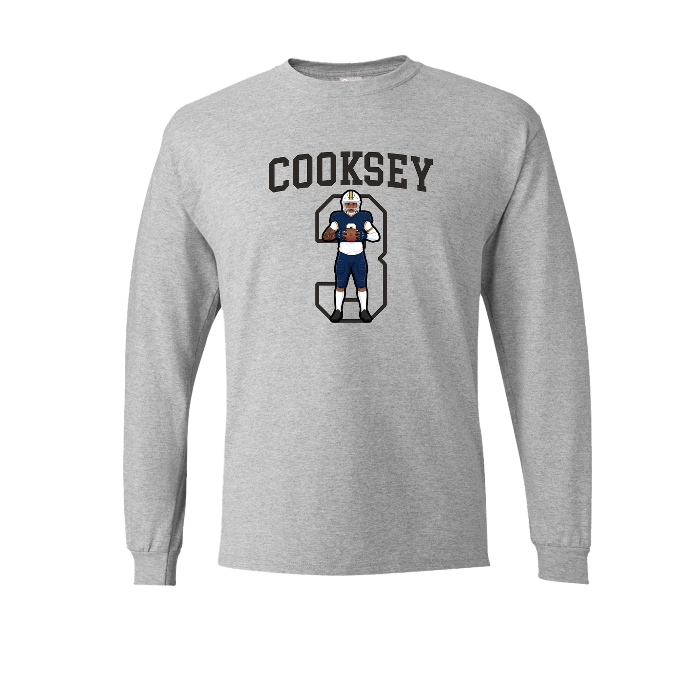 Long Sleeve Tee — Shirsey in Grey