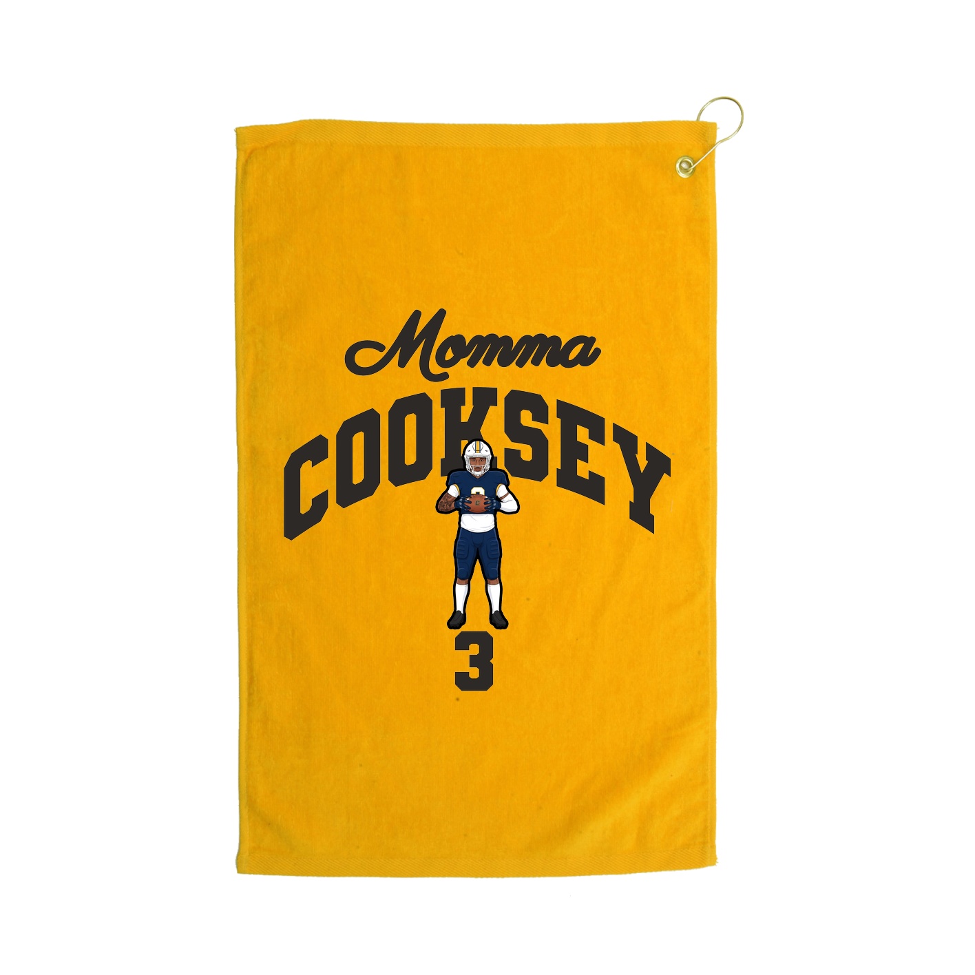 Golf Towel — Mothers Day Arch in Gold