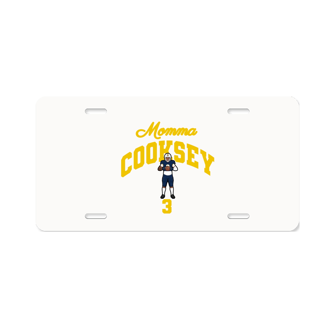 License Plate — Mothers Day Arch in Classic