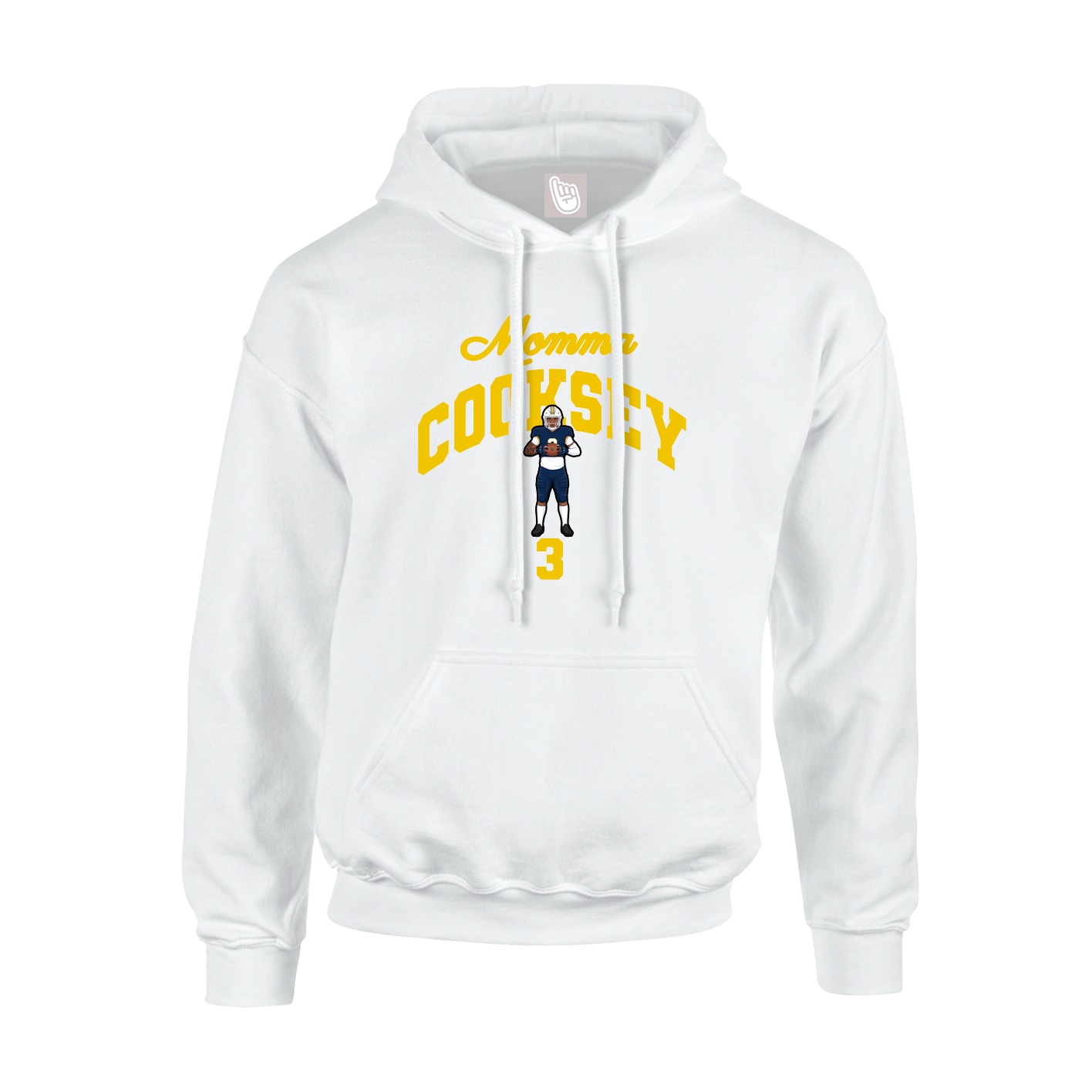 Hoodie — Mothers Day Arch in White