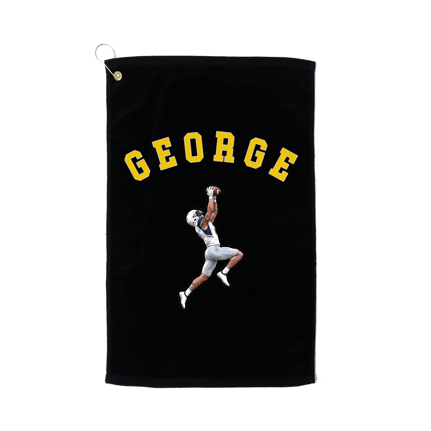 Golf Towel — Shirsey Arch in Black