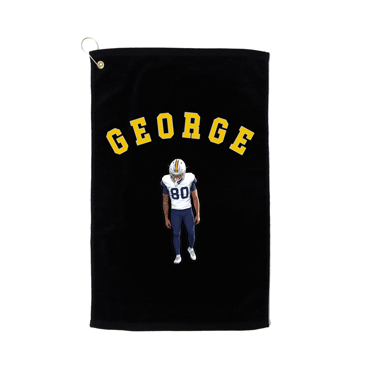 Golf Towel — Shirsey Arch in Black