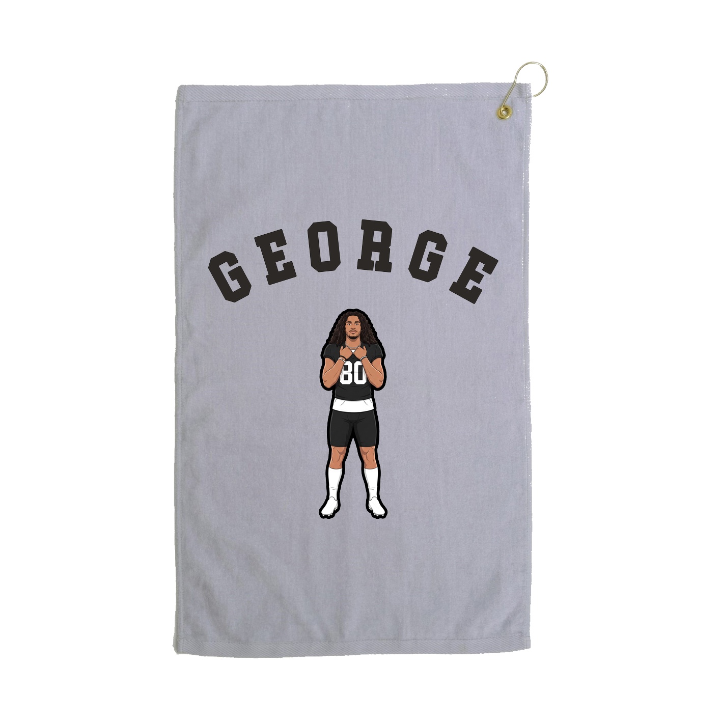 Golf Towel — Shirsey Arch in Grey