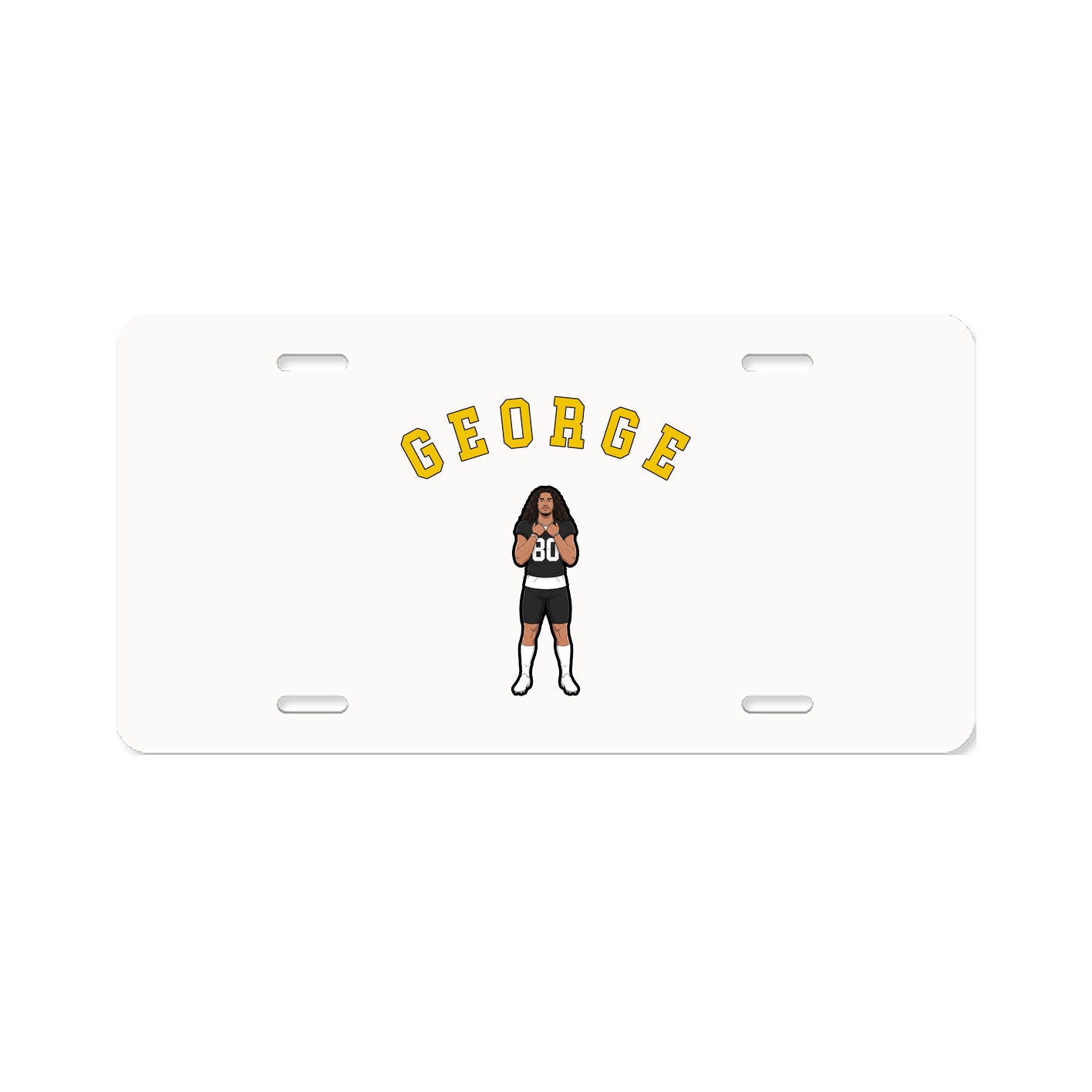 License Plate — Shirsey Arch in Classic