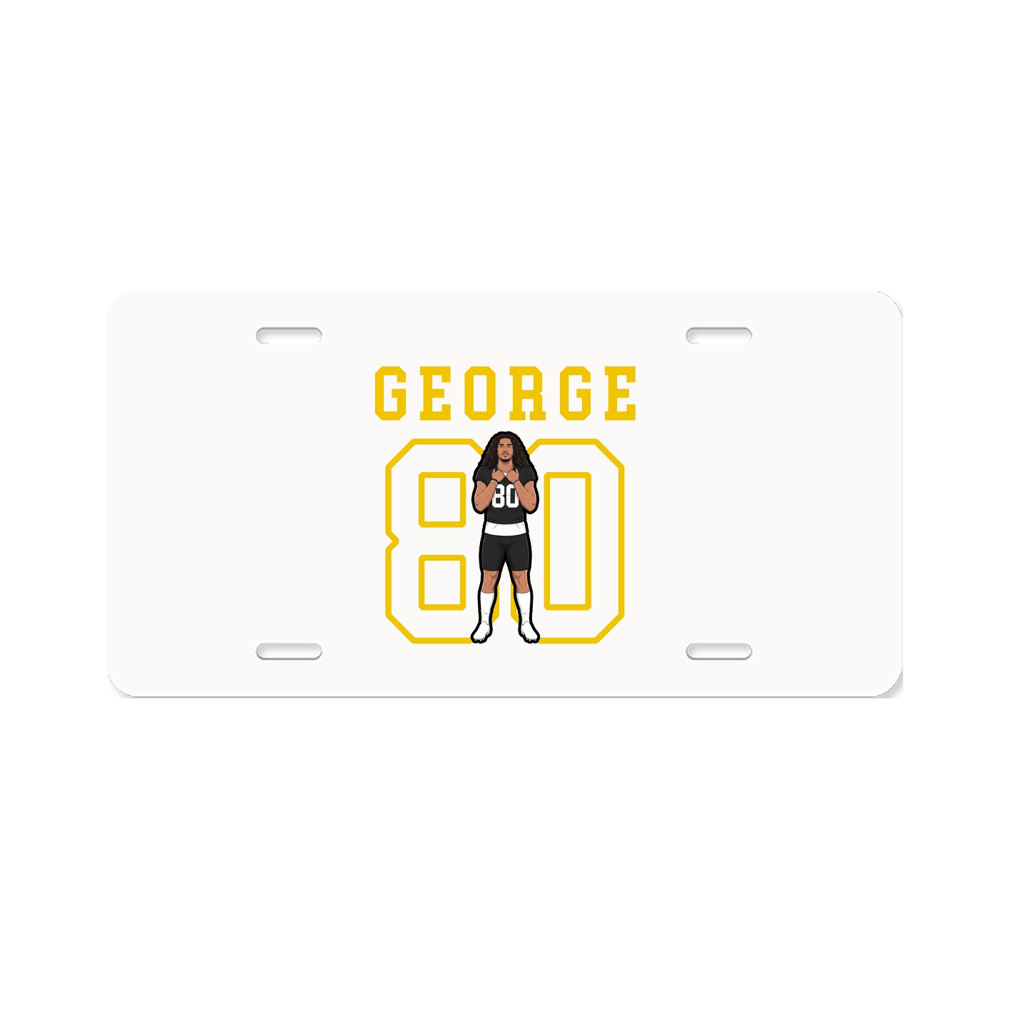 License Plate — Shirsey in Classic