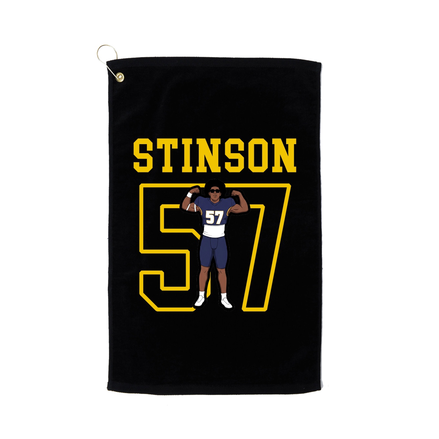 Golf Towel — Shirsey in Black