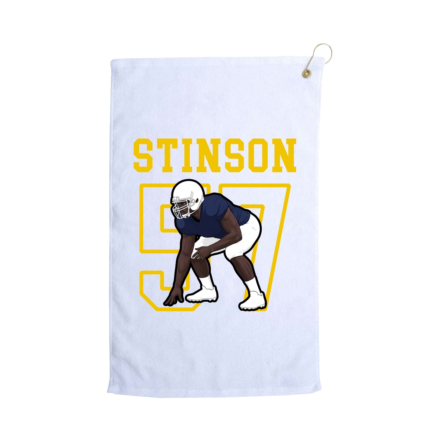 Golf Towel — Shirsey in White