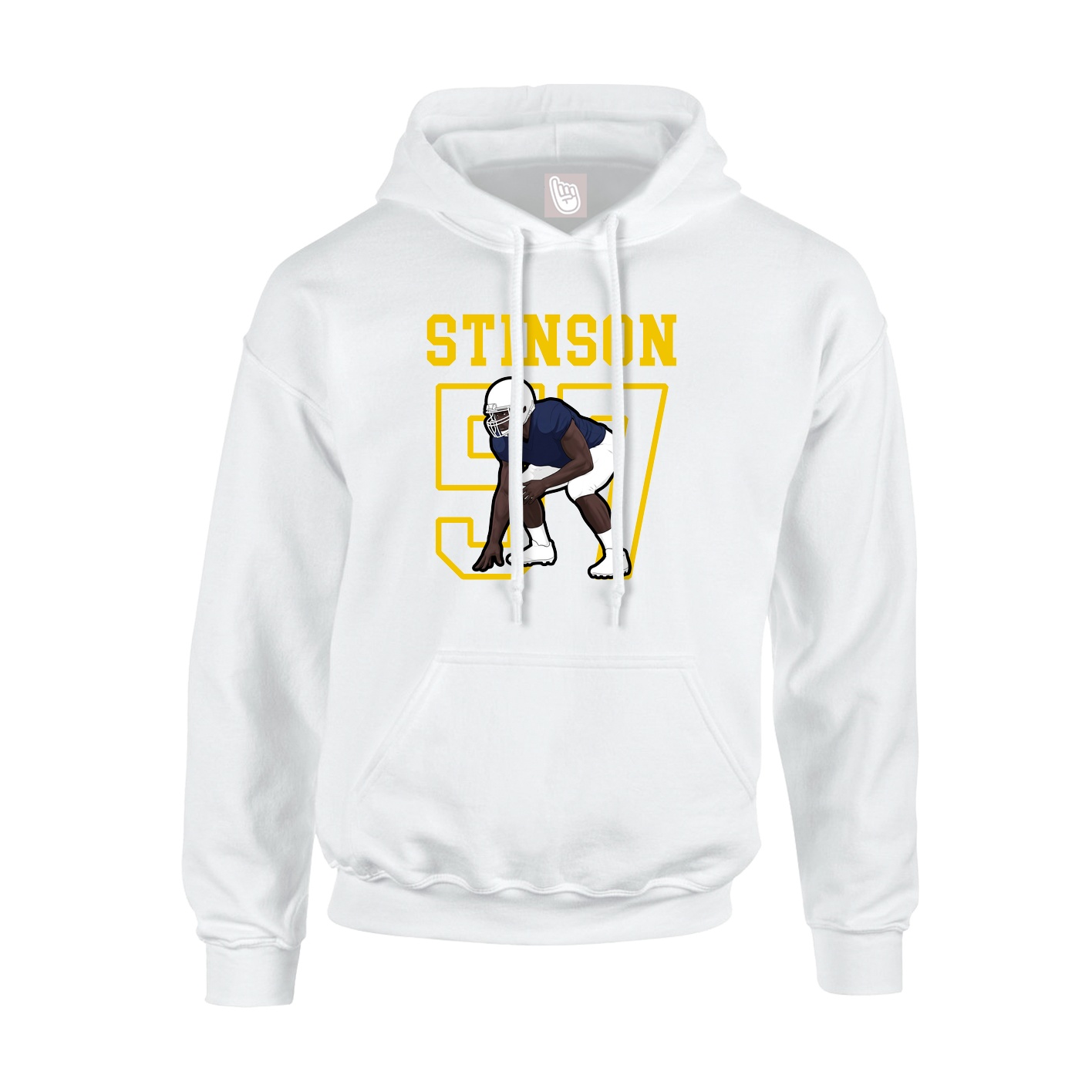 Youth Hoodie — Shirsey in White