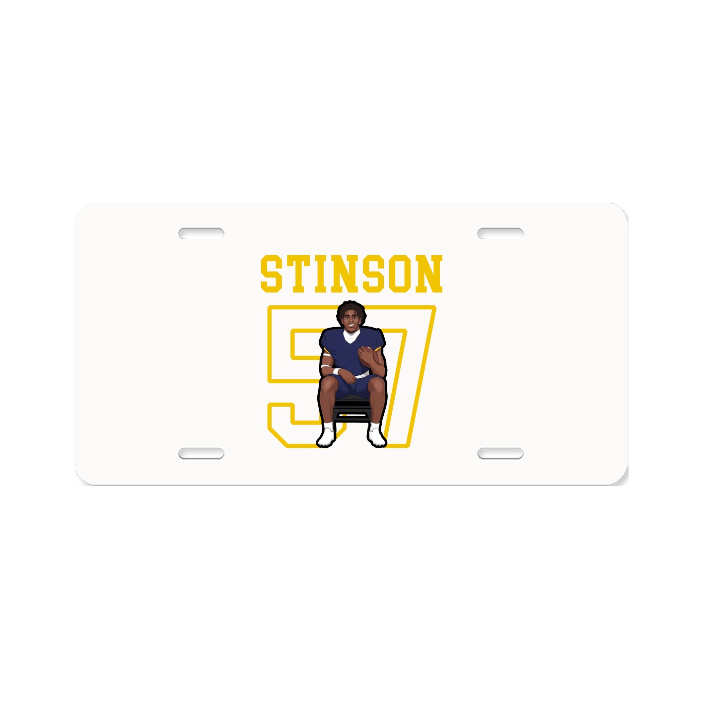 License Plate — Shirsey in Classic