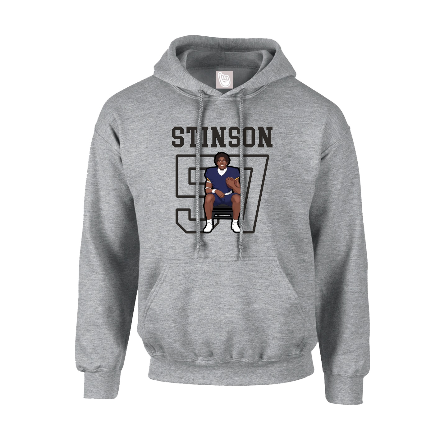 Youth Hoodie — Shirsey in Grey