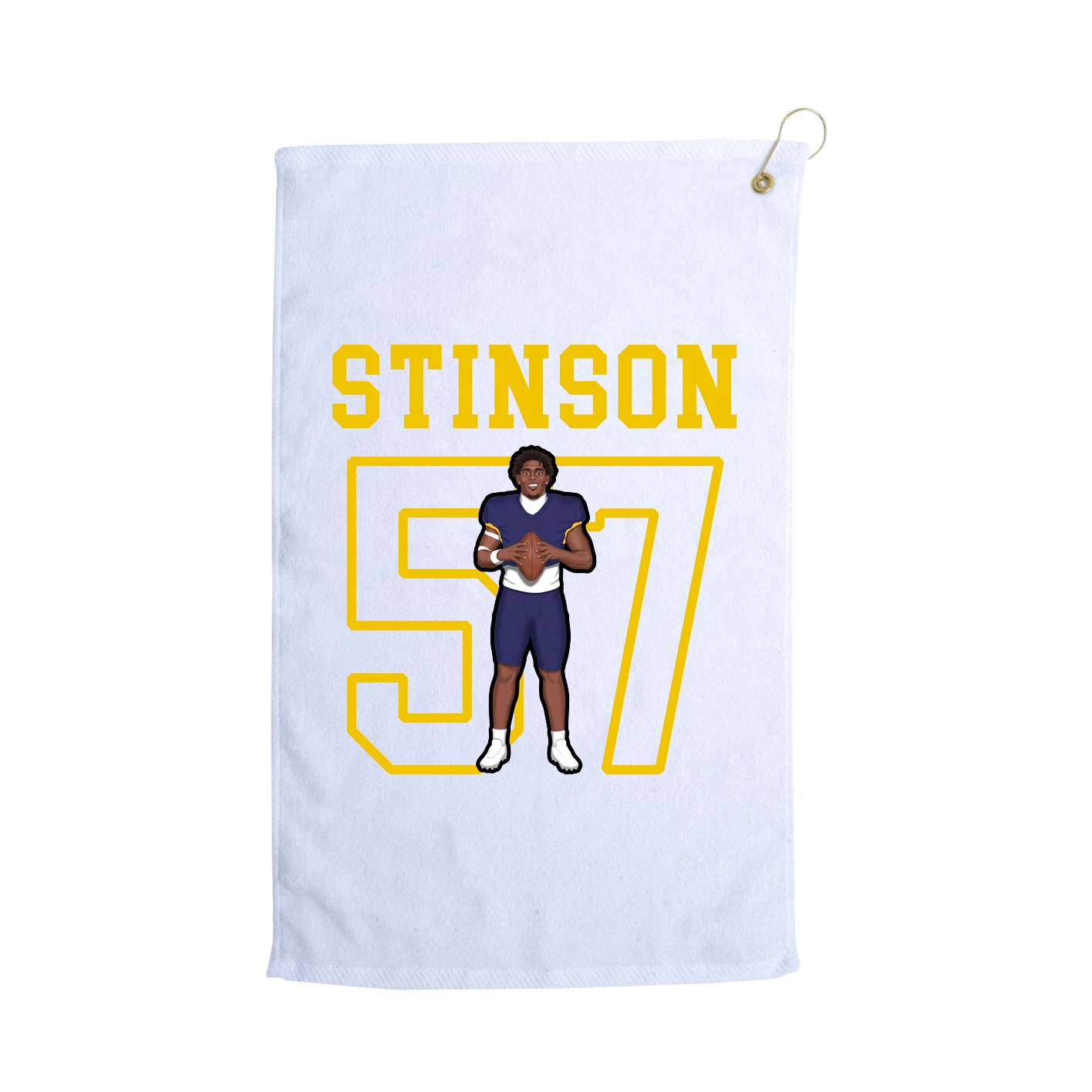 Golf Towel — Shirsey in White