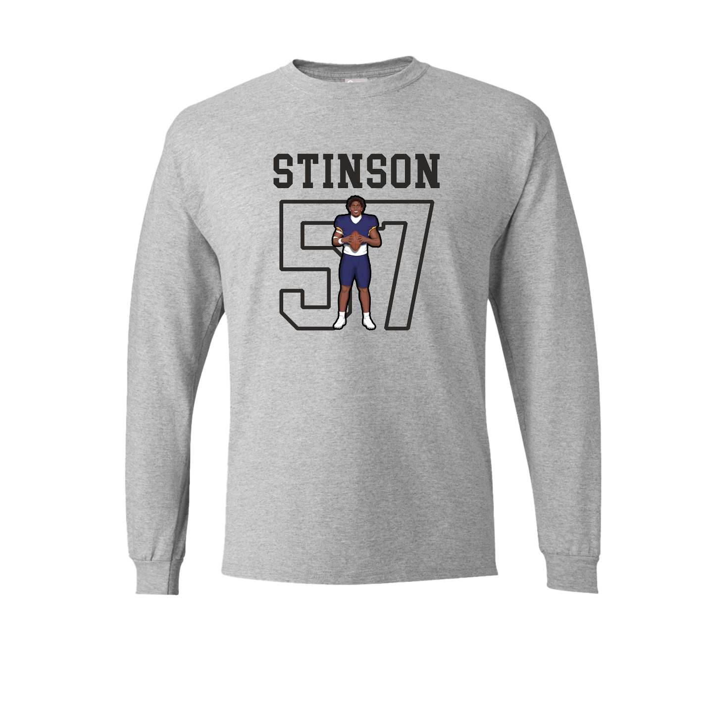 Long Sleeve Tee — Shirsey in Grey