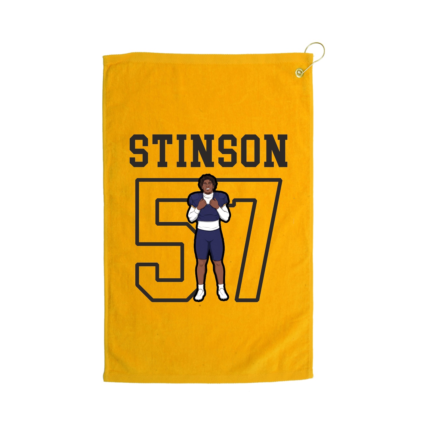 Golf Towel — Shirsey in Gold
