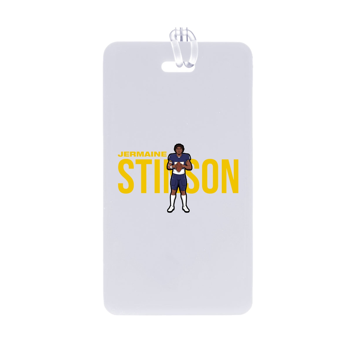 Bag Tag — Player Name in Classic
