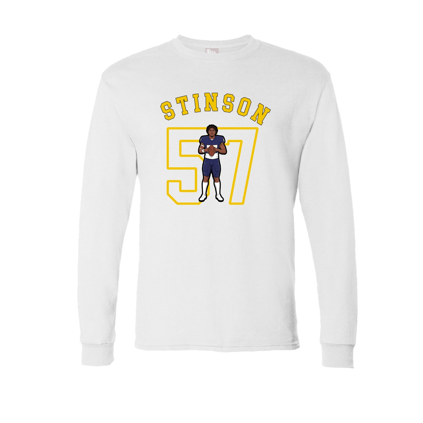 Long Sleeve Tee — Shirsey Arch in White
