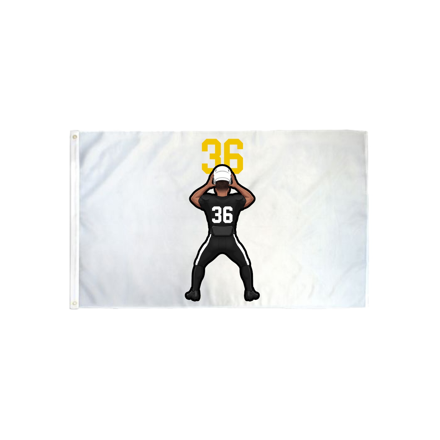 3x5 Flag — Number Top in Classic