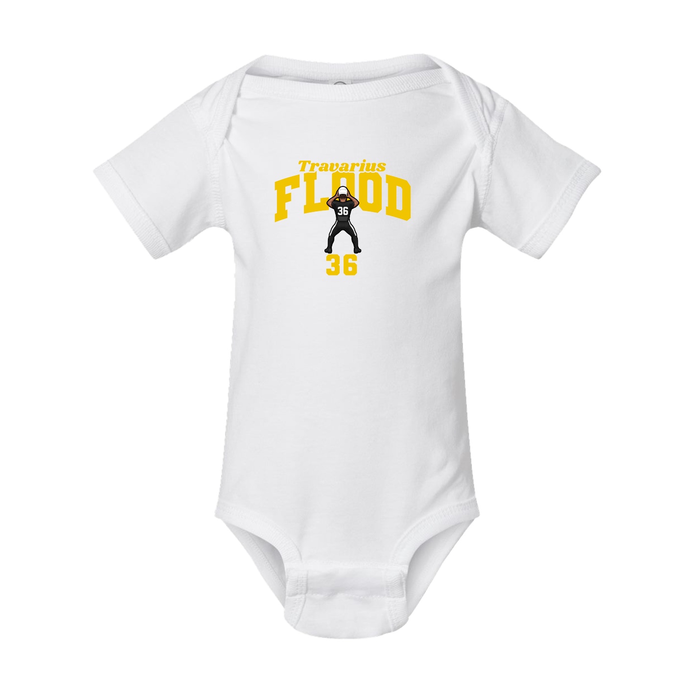 Baby Onesie — Signature Arch in White