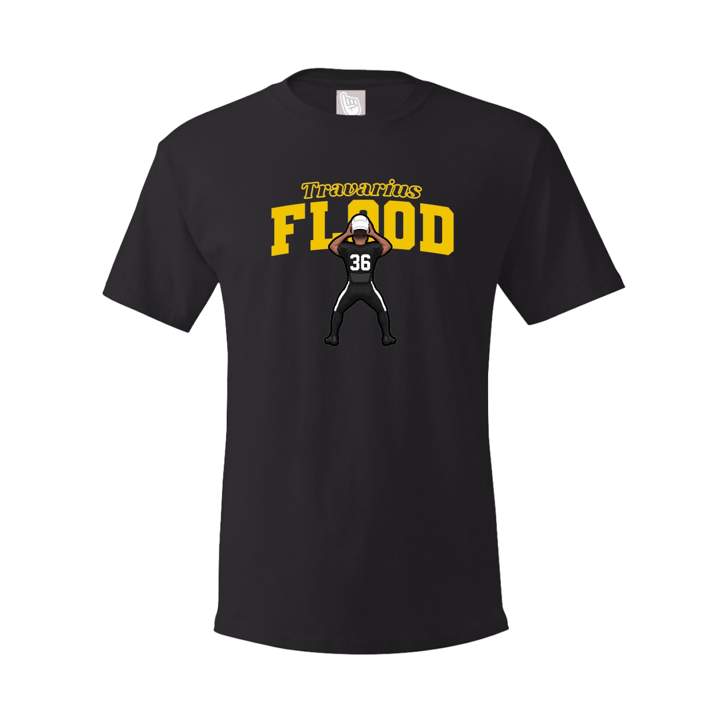 Youth Tee — Name Arch in Black