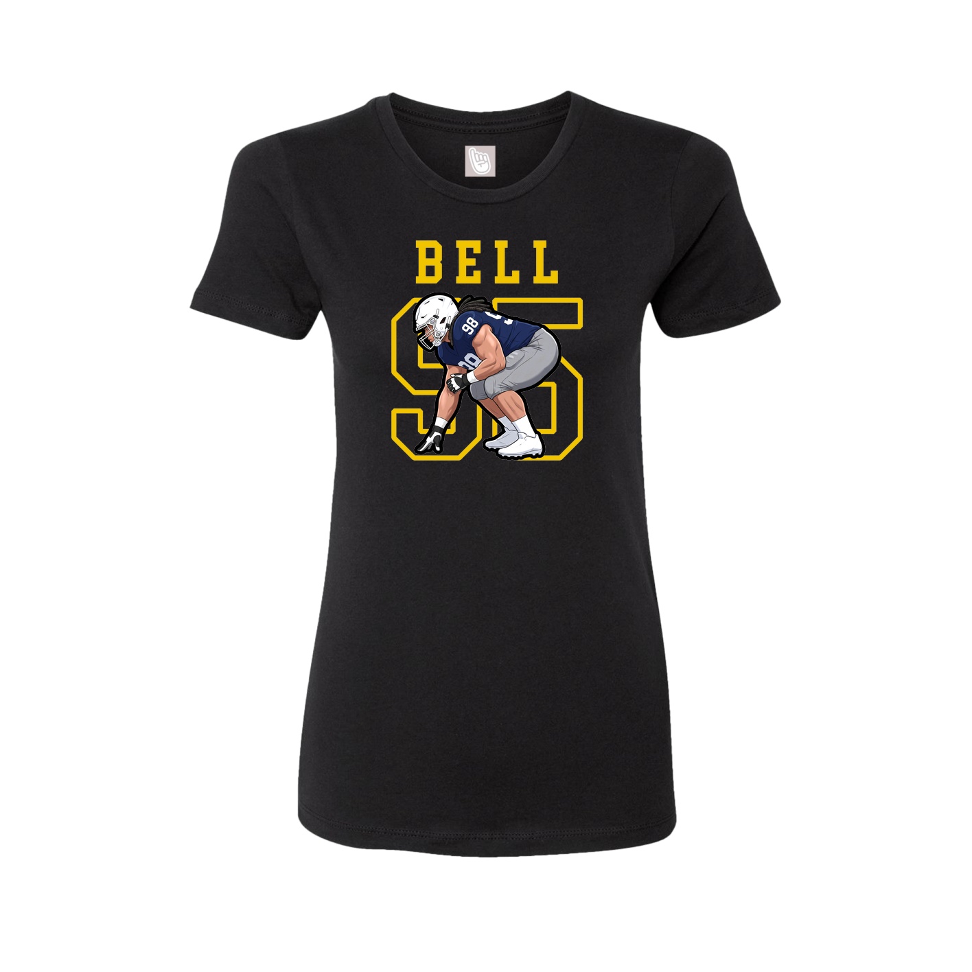 Fitted Women's Tee — Shirsey in Black