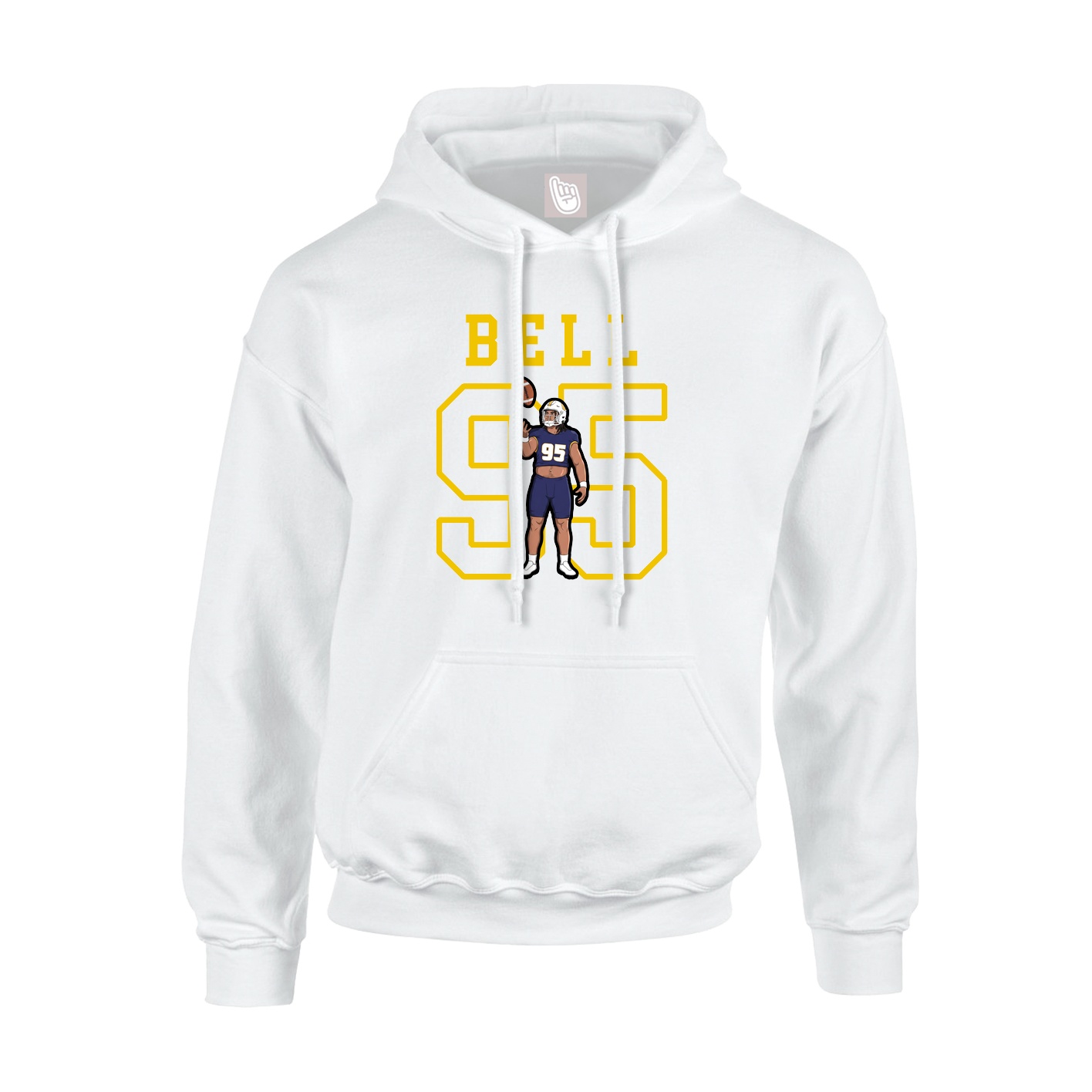 Youth Hoodie — Shirsey in White