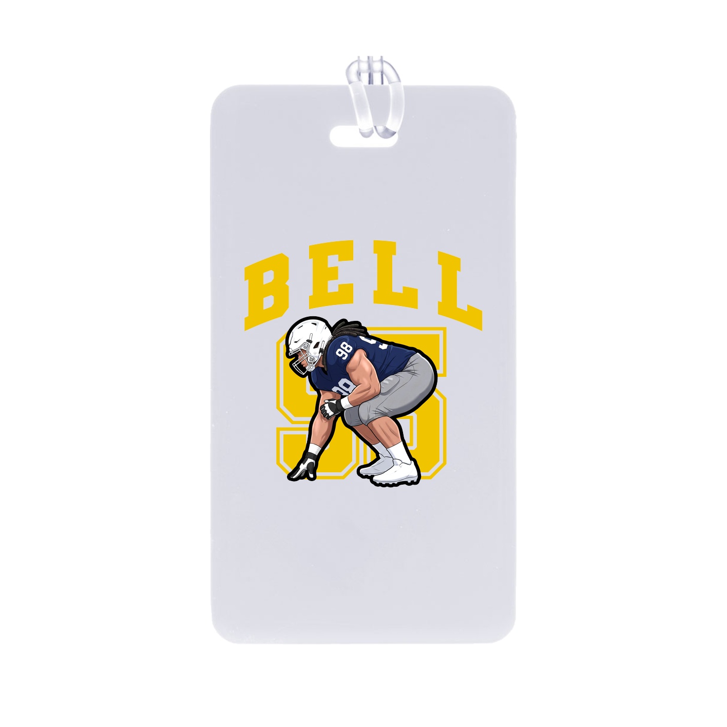Bag Tag — Number in Classic