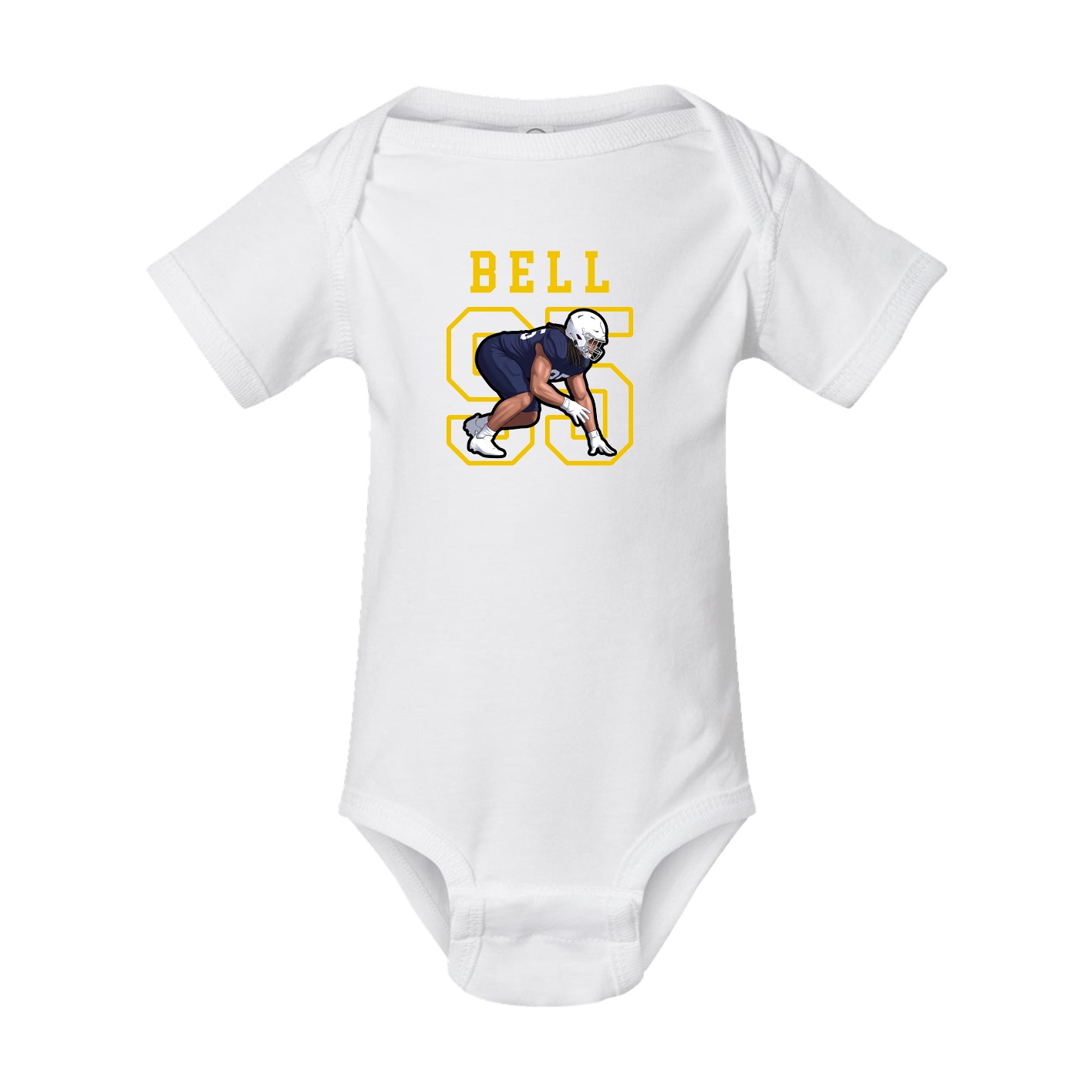 Baby Onesie — Shirsey in White