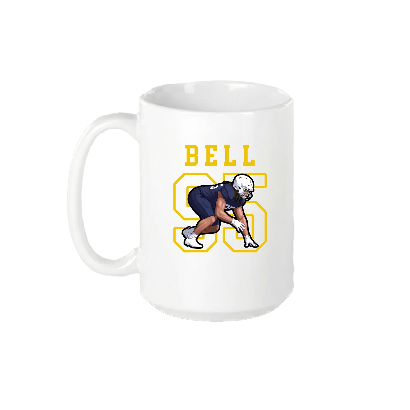 15oz Coffee Mug — Shirsey in White
