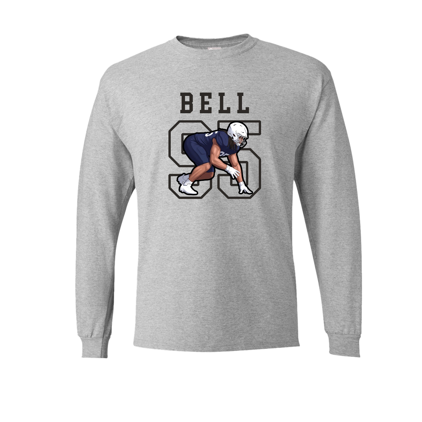 Long Sleeve Tee — Shirsey in Grey