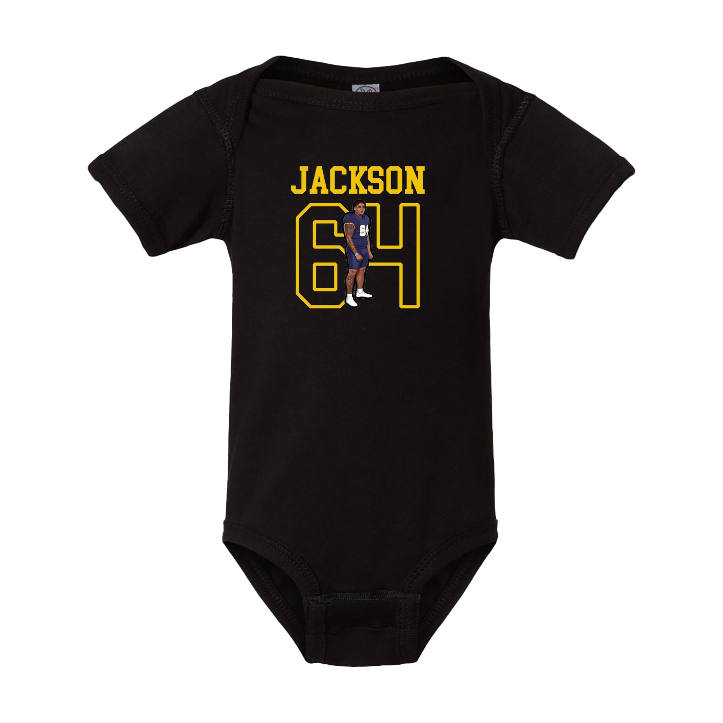 Baby Onesie — Shirsey in Black