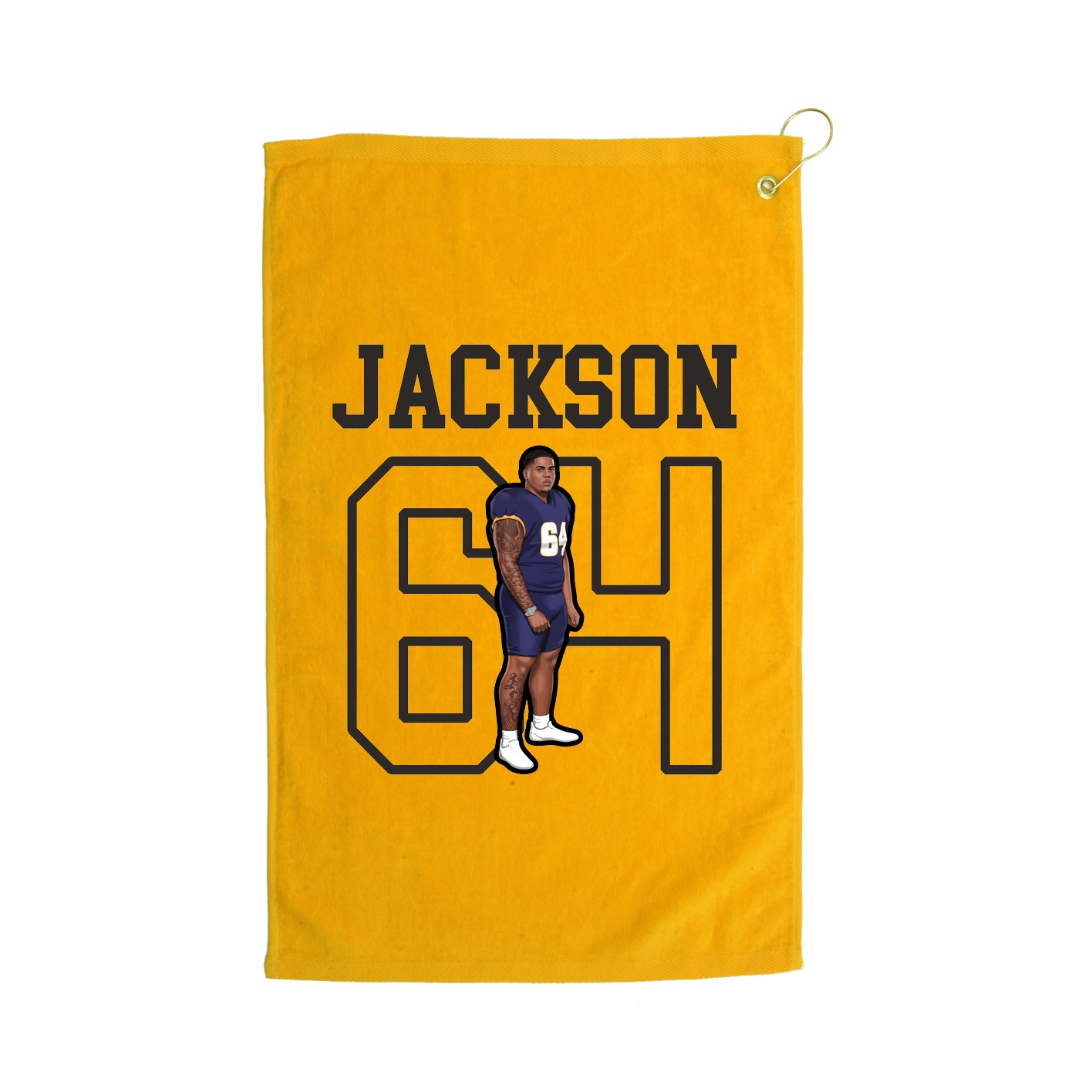 Golf Towel — Shirsey in Gold
