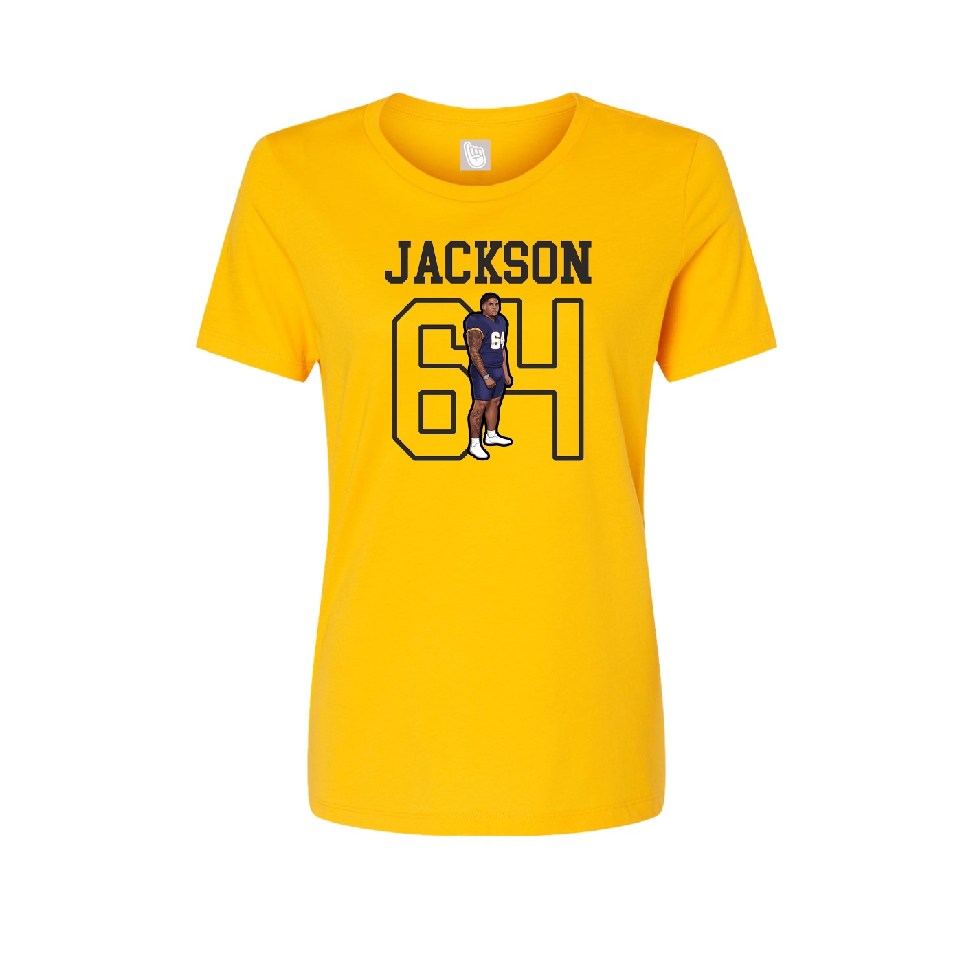 Fitted Women's Tee — Shirsey in Gold