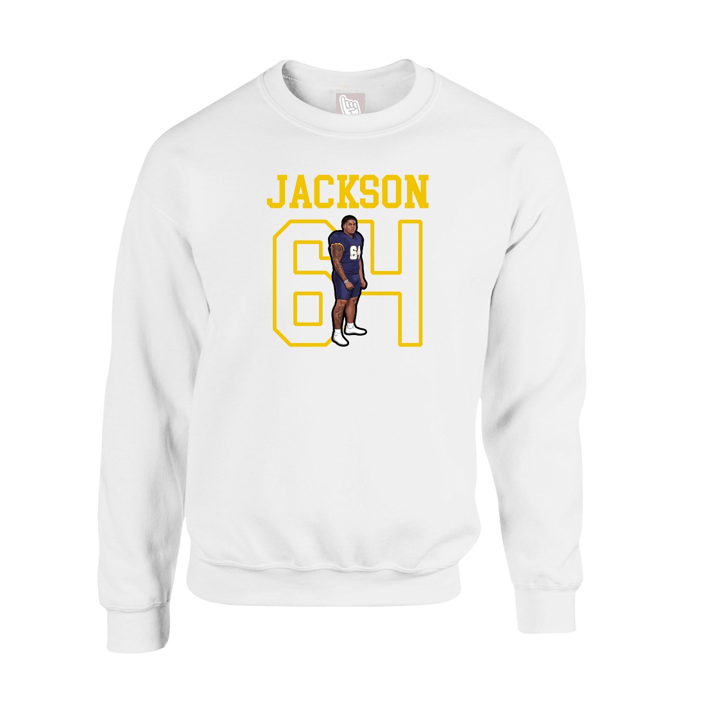 Fleece Crew — Shirsey in White