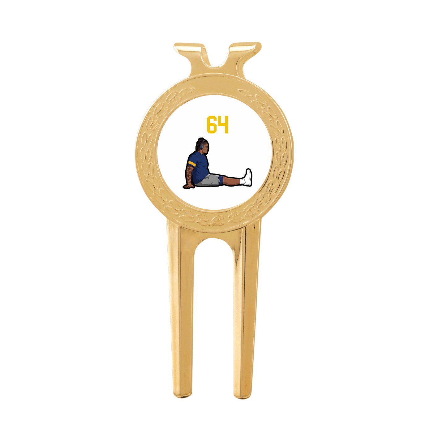 Divot Tool with Ball Marker — Number Top in Classic