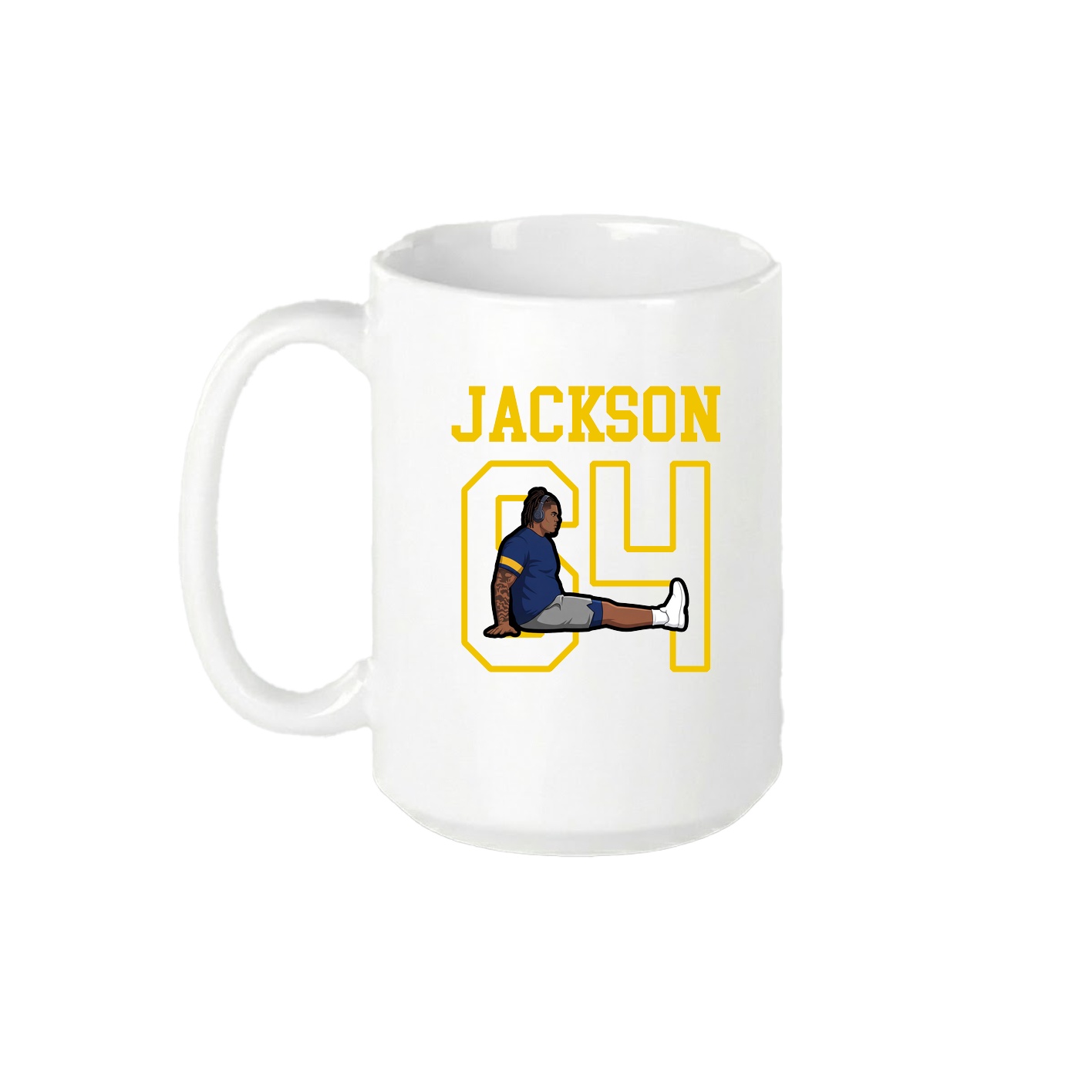 15oz Coffee Mug — Shirsey in White