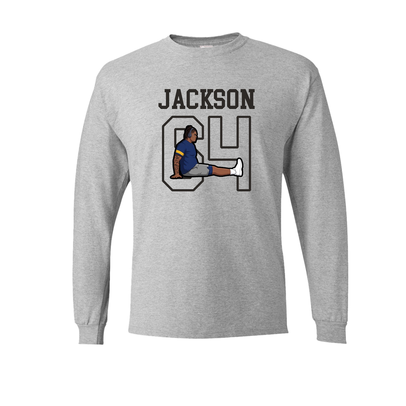Long Sleeve Tee — Shirsey in Grey