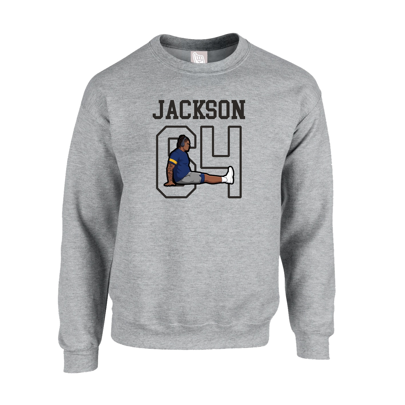 Fleece Crew — Shirsey in Grey