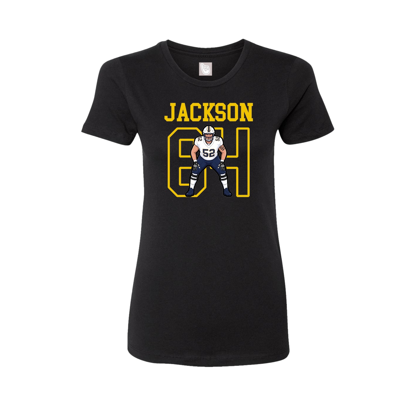 Fitted Women's Tee — Shirsey in Black