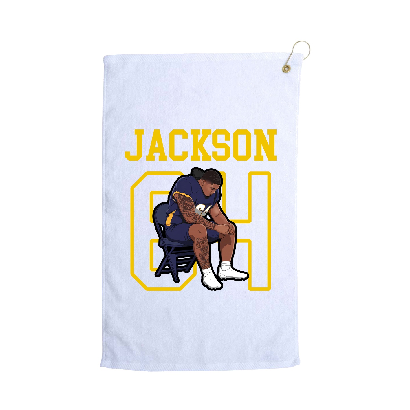 Golf Towel — Shirsey in White