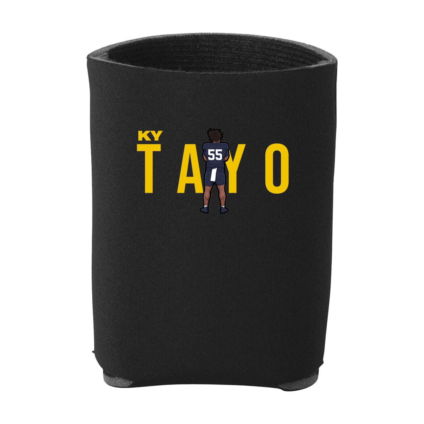 Can Holder — Player Name in Black