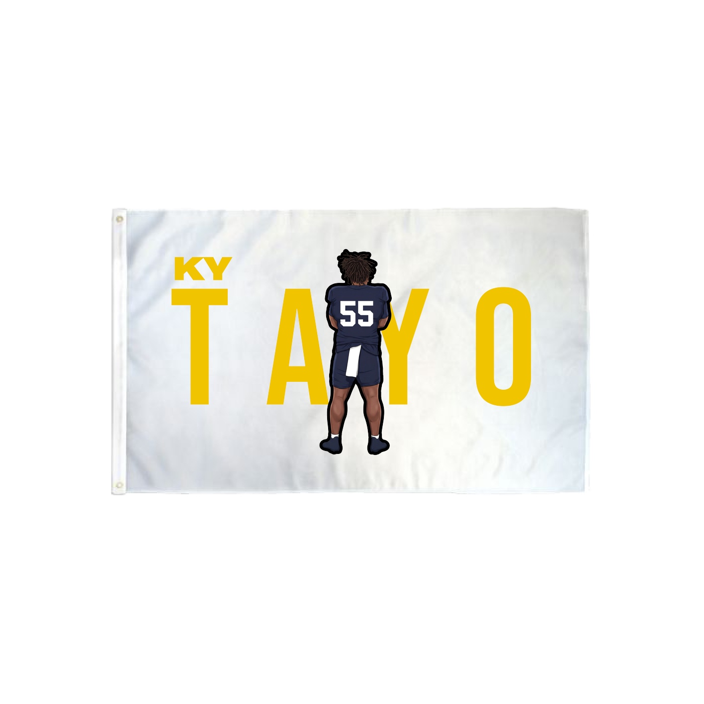 3x5 Flag — Player Name in Classic