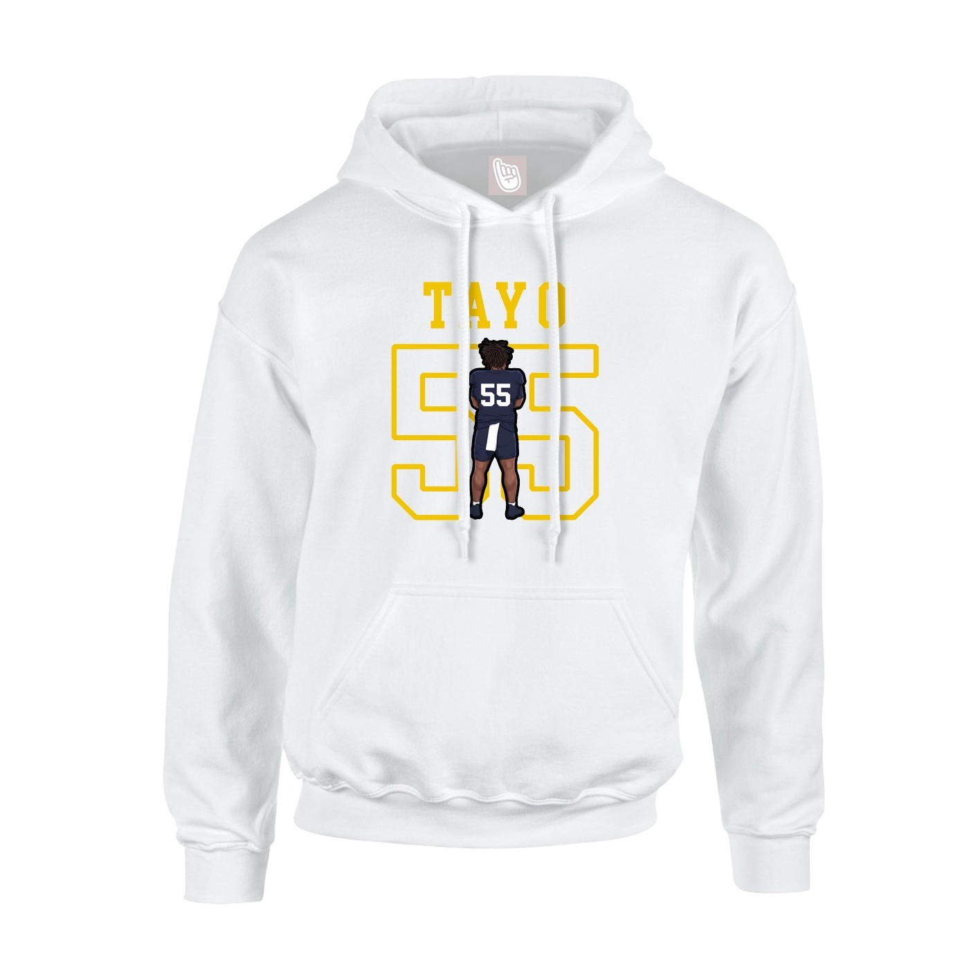 Youth Hoodie — Shirsey in White