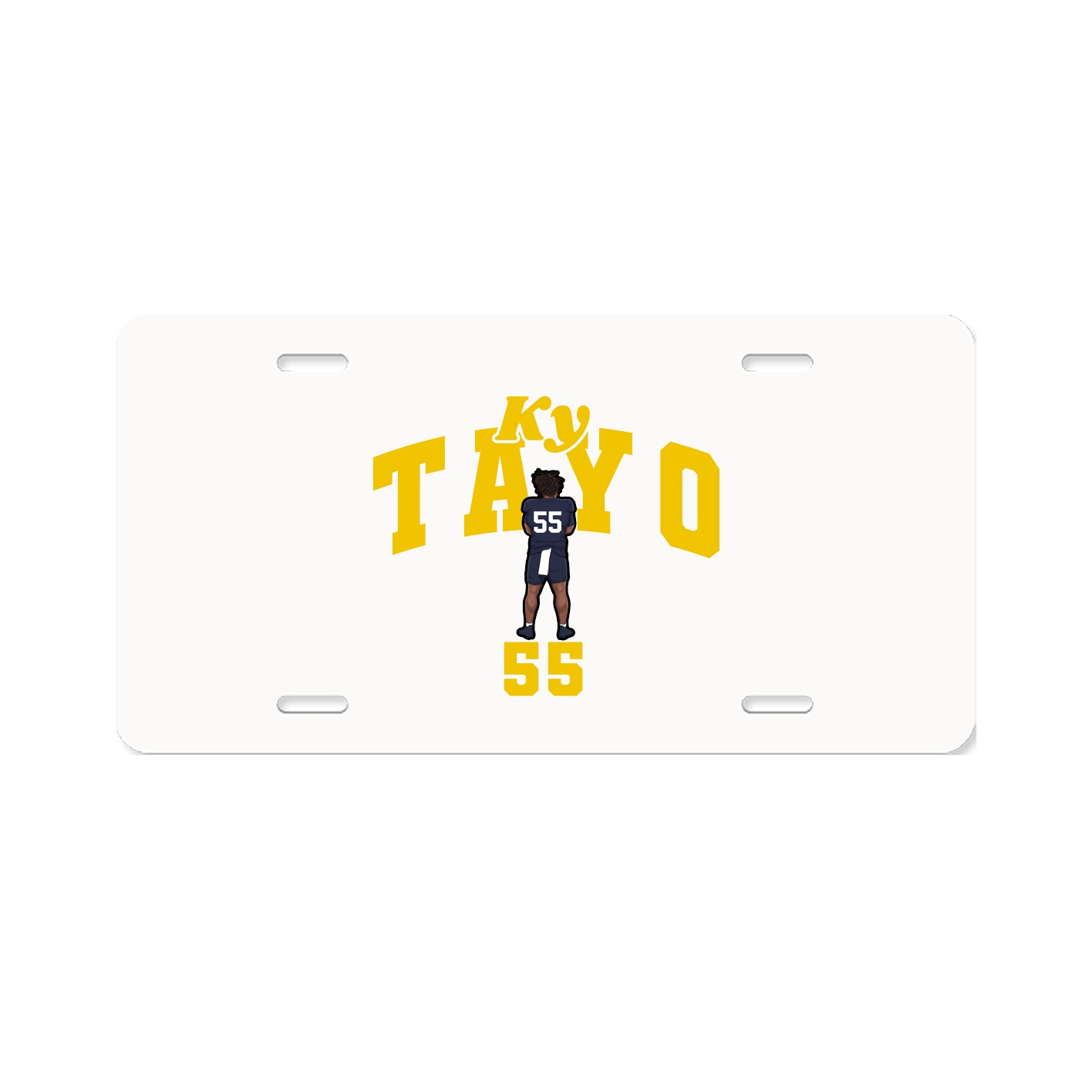 License Plate — Signature Arch in Classic