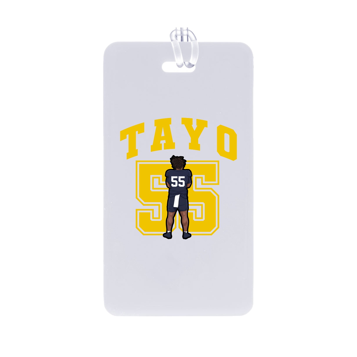 Bag Tag — Number in Classic