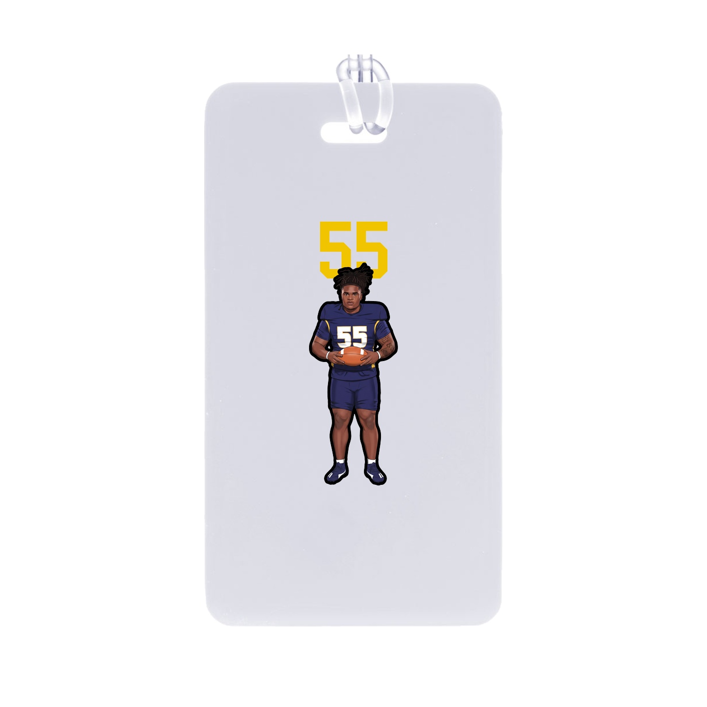 Bag Tag — Number Top in Classic