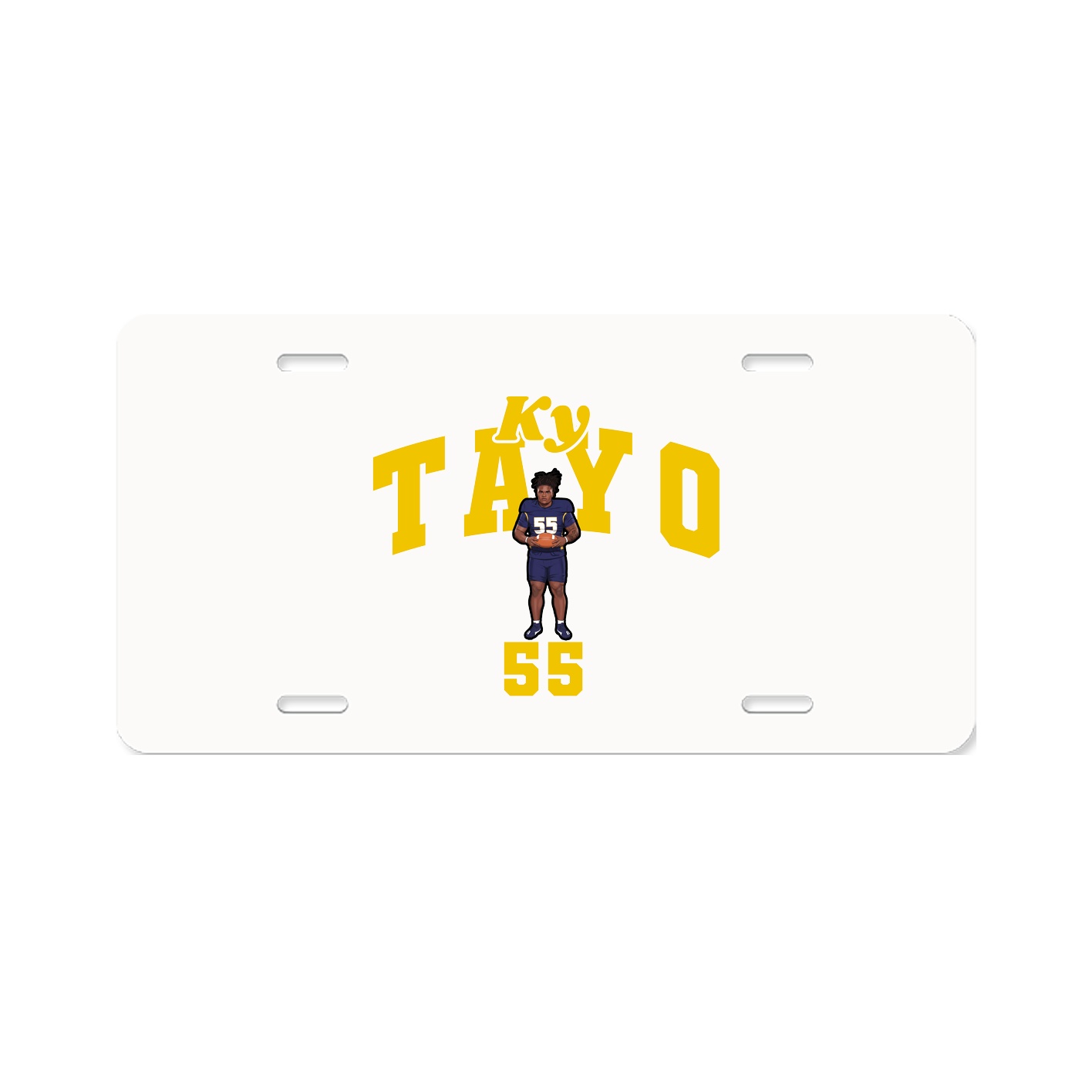 License Plate — Signature Arch in Classic