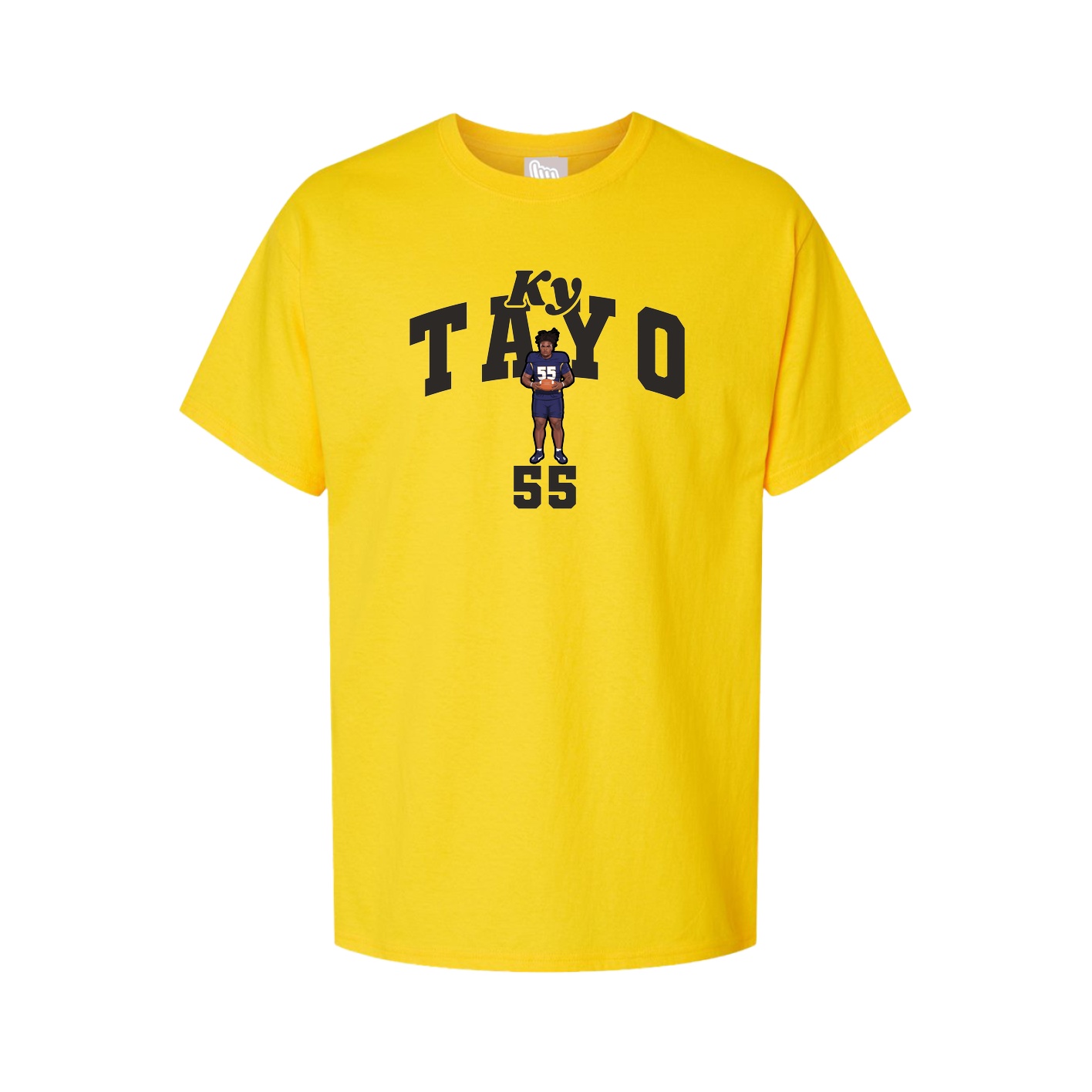 Youth Tee — Signature Arch in Gold