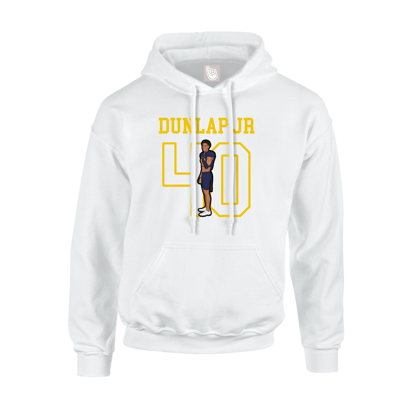 Youth Hoodie — Shirsey in White