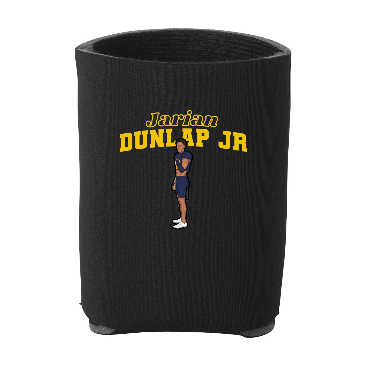 Can Holder — Name Arch in Black