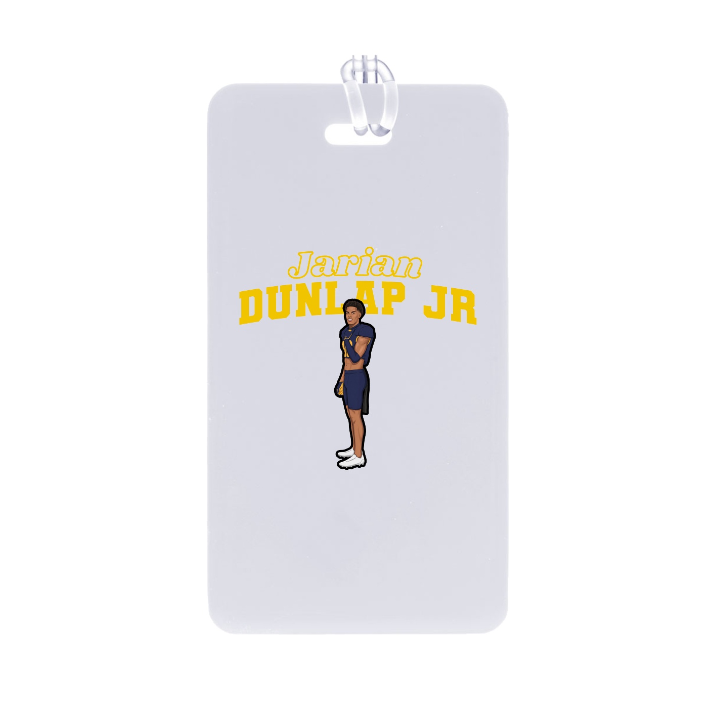 Bag Tag — Name Arch in Classic