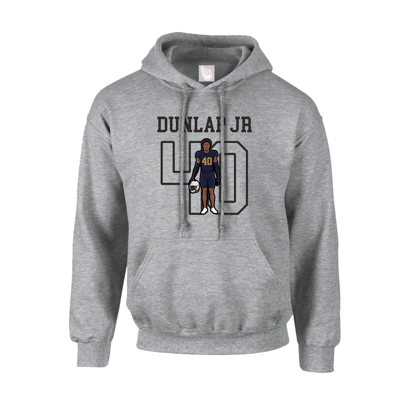 Hoodie — Shirsey in Grey